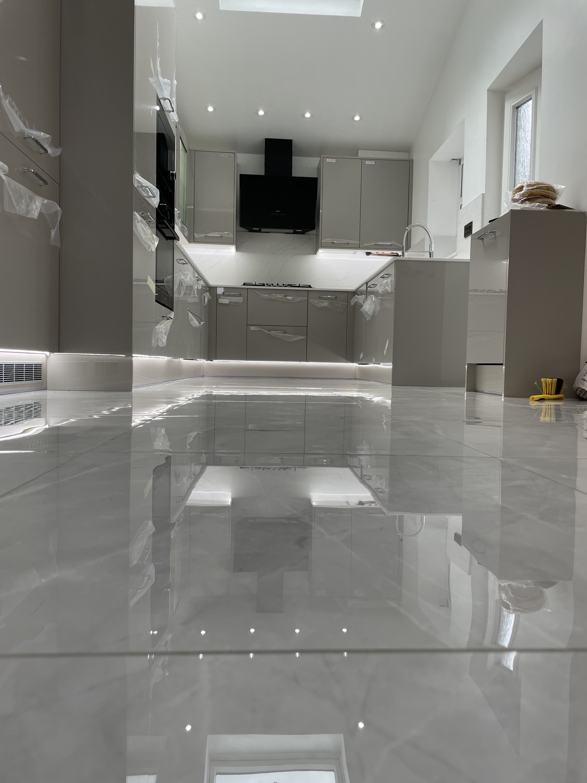 Completed kitchen installation